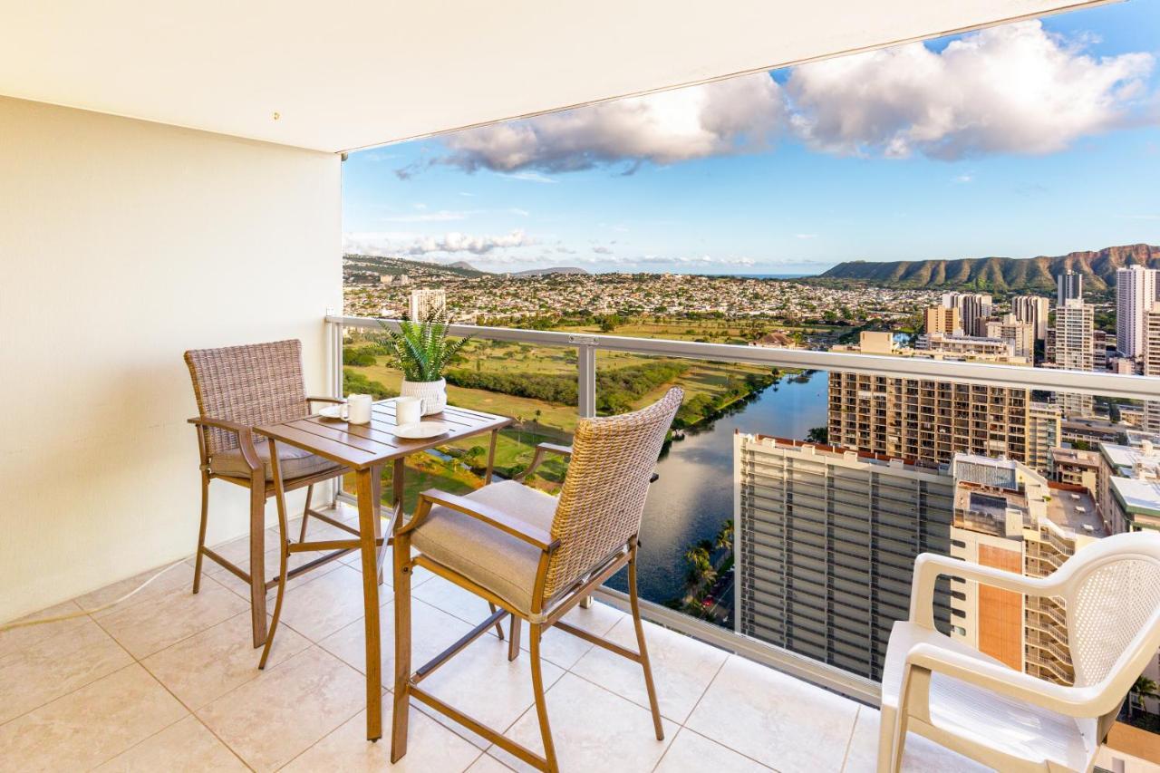 Ocean & Diamond Head View Studio At Waikiki Honolulu Exterior photo