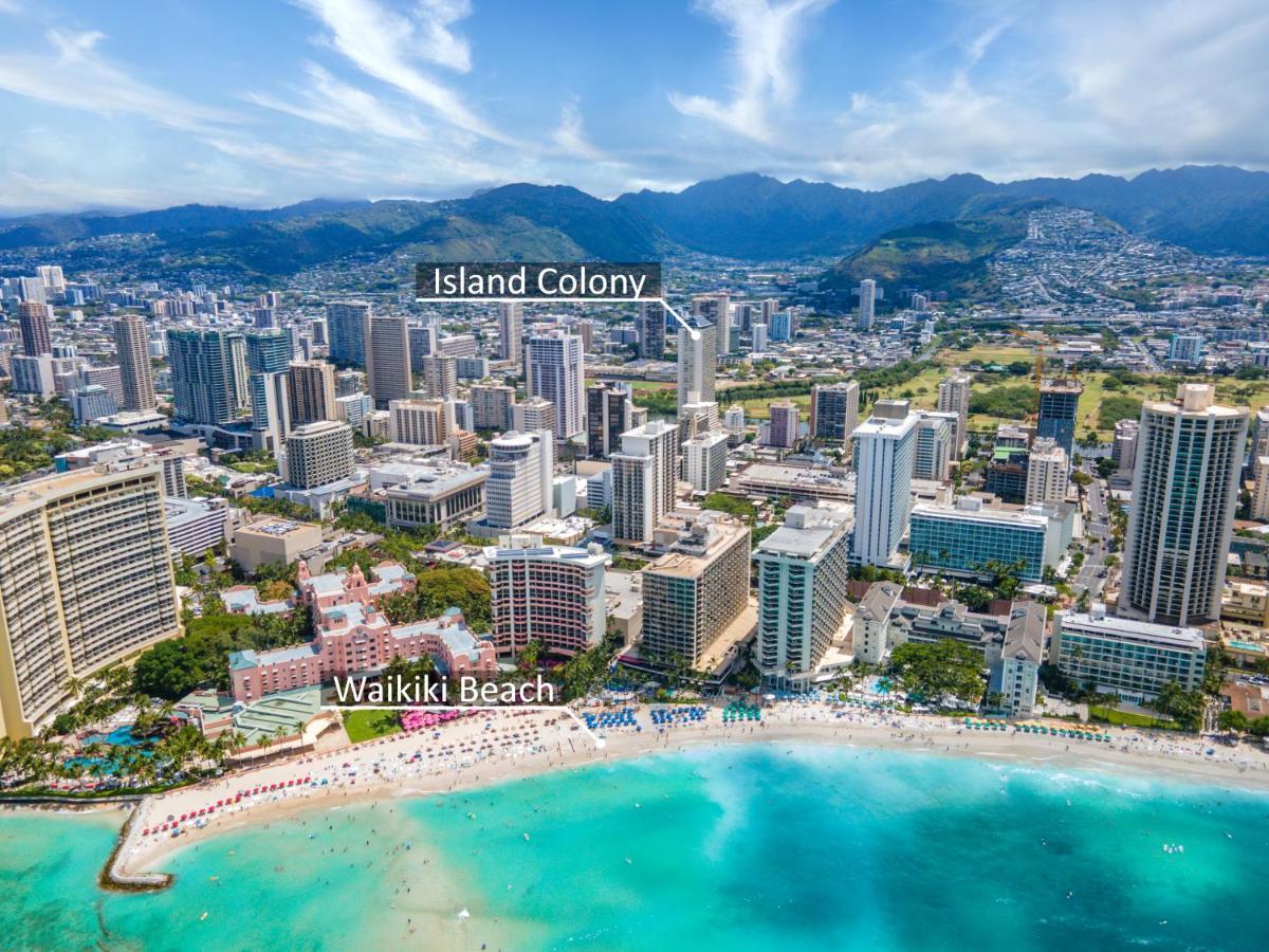Ocean & Diamond Head View Studio At Waikiki Honolulu Exterior photo